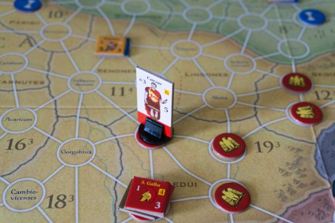 Spielregeln am Beispiel von Caesar: Rome vs. Gaul—œ