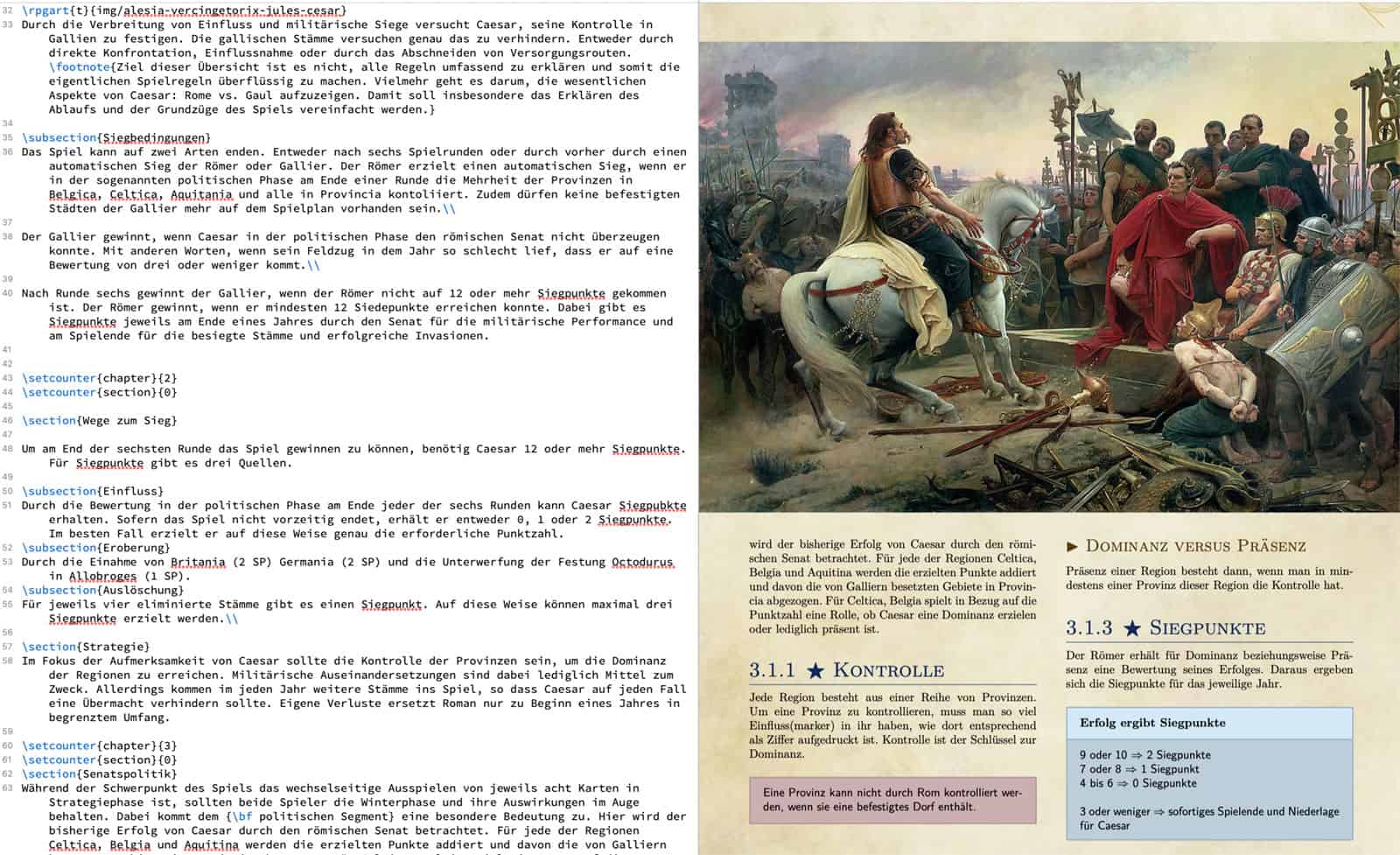 Arbeit für Wargamer