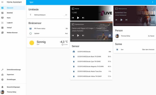 Erste Schritte mit dem Home Assistant