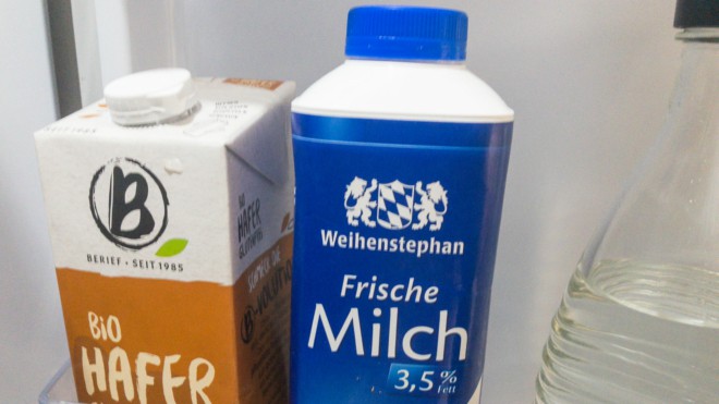 Nur ein ist echte Milch