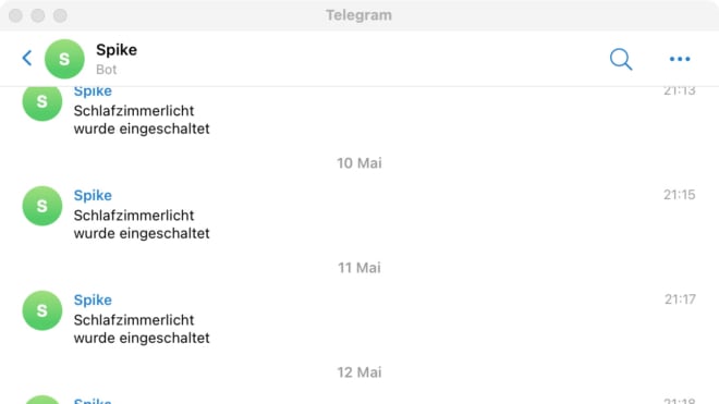 Spike ist Teil von Telegram