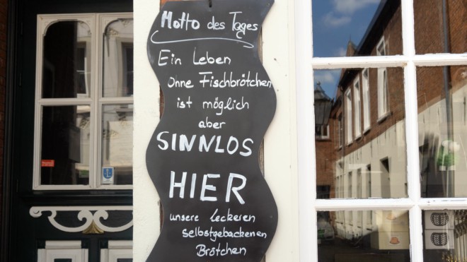 Matjes statt Würstchen