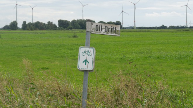 Auf dem Rückweg von Marienhafe