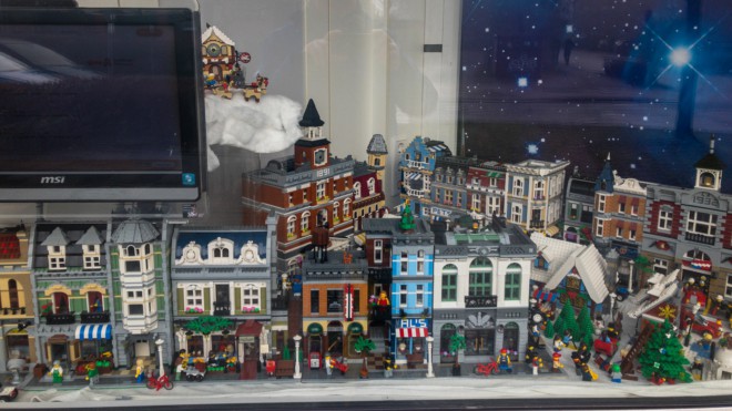 Großstadt aus Lego