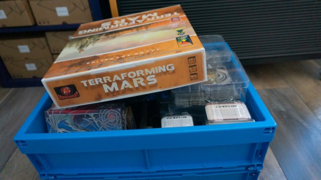 Entrümpeln auch bei Brettspielen