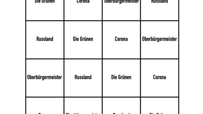 Ostfriesen-Bingo