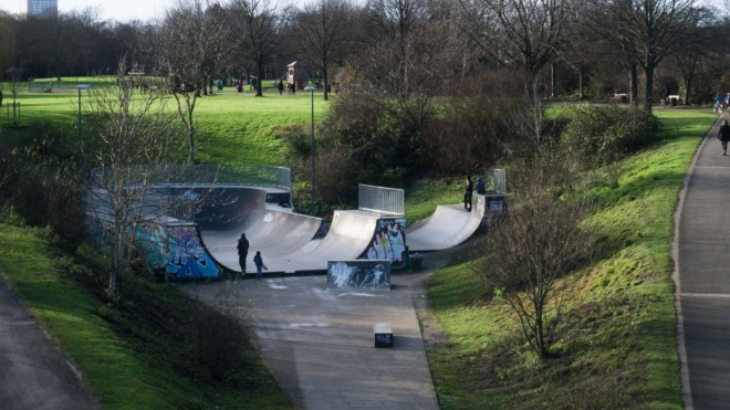 Licht für Skater