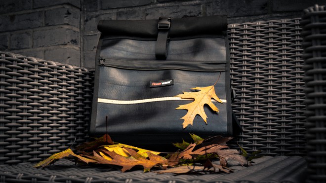 Sam Fahrradtasche im Herbst