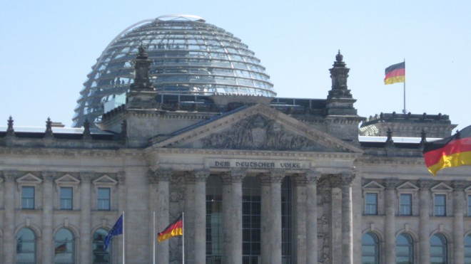 Böllerverbot vorm Reichstag