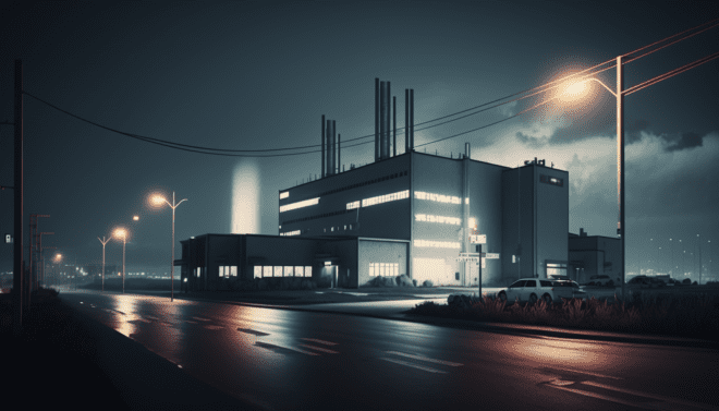 Frisia-Industriepark als Fantasie-Vorstellung