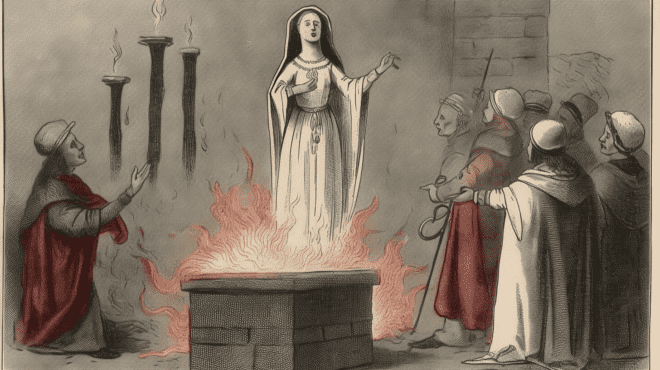 Hexenverbrennung im Mittelalter