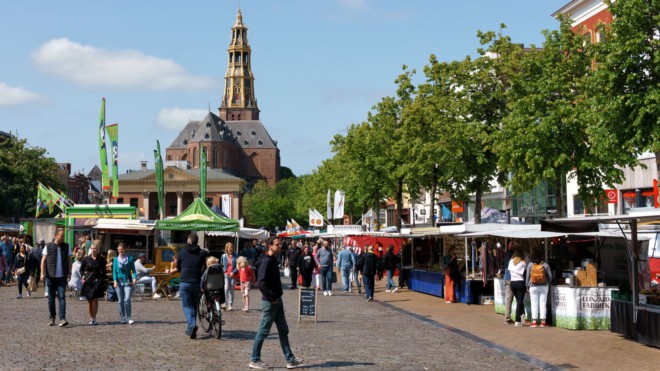Marktplatz von Groningen