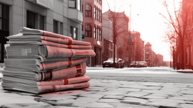 BILD auf der Straße