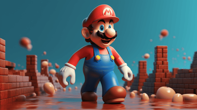 so sieht eine KI Super Mario
