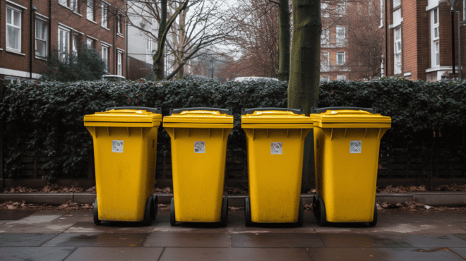 Gelbe Tonne vermisst