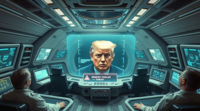 Wegen Trump Zwischenspeichern