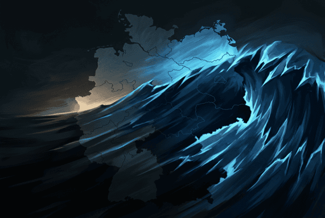 Blaue Welle mit Update aus dem Osten