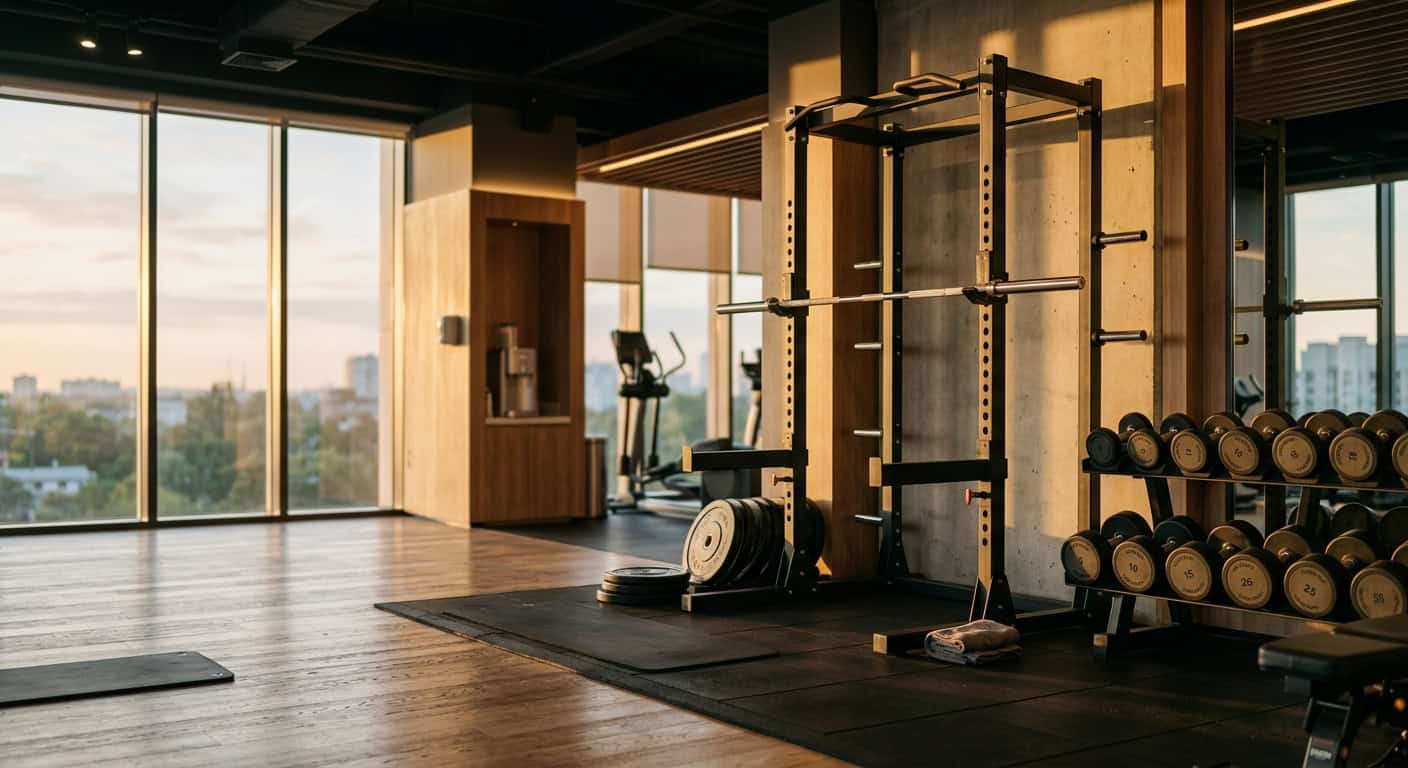 Im Fitnessstudio